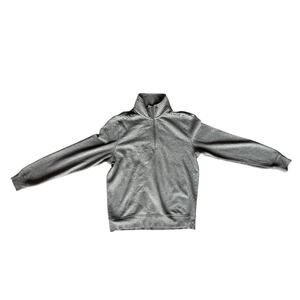 MICHAEL KORS MEN'S GRAY 1/4 ZIP PULLOVER SWEATSHIRT SIZE M